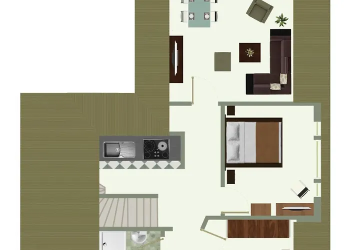 Апартаменты Duenenklause Duene 5 Шпикерог